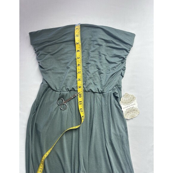 Altar'd State Womens Small Soft Green Halter‎ Top Jumpsuit NWT - Picture 3 of 11